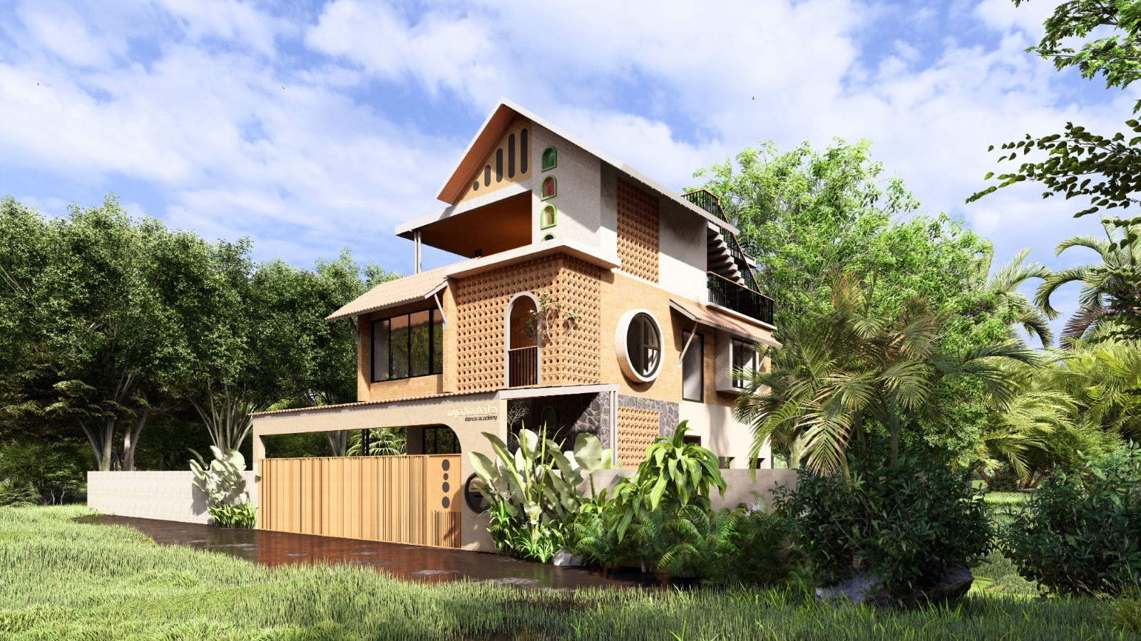 Tropical home design